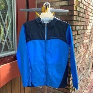 Columbia Wind Breaker Jacket Boys Size L (14/16)